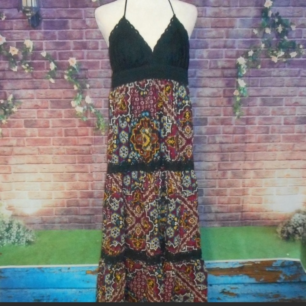 Boho maxi dress